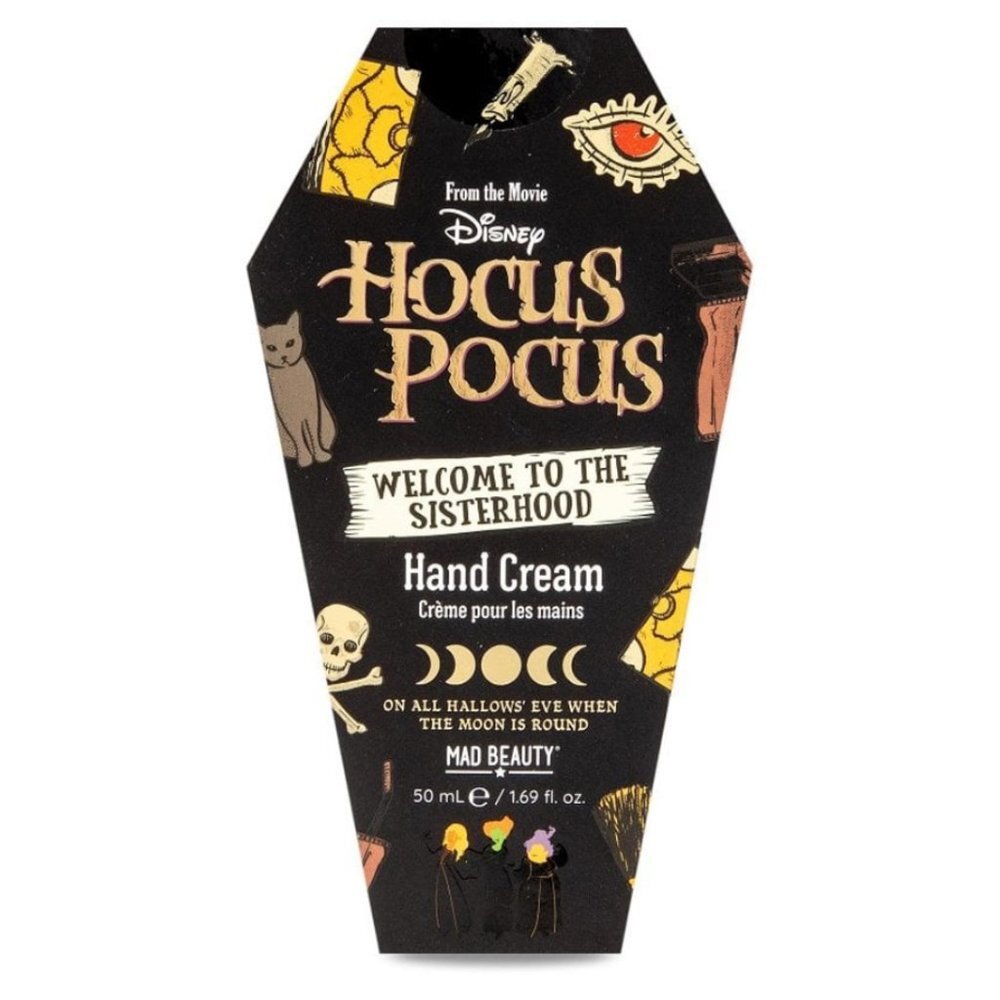 Disney Hocus Pocus Mad Beauty Hand Cream Inside Coffin Box BRAND NEW - Picture 1 of 2
